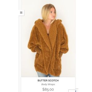 Lightly used NORDIC BEACH butterscotch body wrap